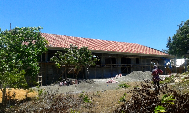 our new roof in the Philippines